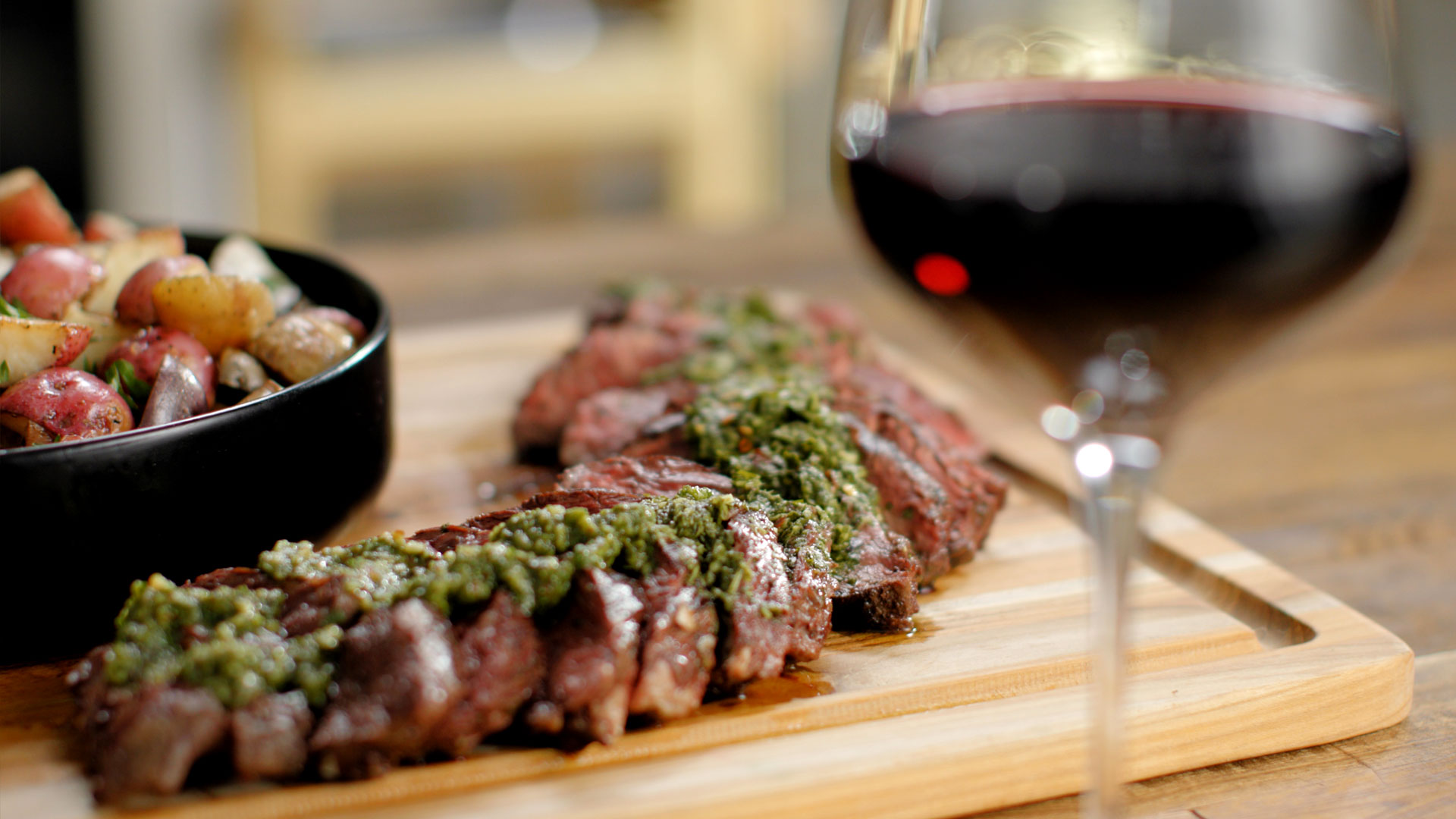 Chimichurri Marinated Hanger Steak Sunfed Ranch 